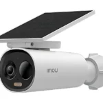 Kit Camara Y Panel Solar WiFi Imou Cell Pt 2C 5Mp/4Mm/Panoramica De 350°/Inclinacion De 90°/Bateria De 5000Mah/Exteriores/Blanco