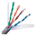 Rollo Bobina 304M Cable Cat5E Utp De Red Cmr Gris .