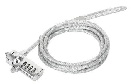 Cable Candado De 2M Para Laptop – Combinacion De 4 Digitos