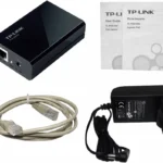 Inyector PoE En Cubierta De Plastico Tamano De