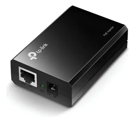 Inyector PoE En Cubierta De Plastico Tamano De