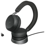Jabra Evolve2 75Link380A Ms Stereo Stand Black