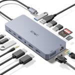 Hub USB-C Microsoft 1E4-00001 USB/USB Tipo-C/RJ45/HDMI/VGA