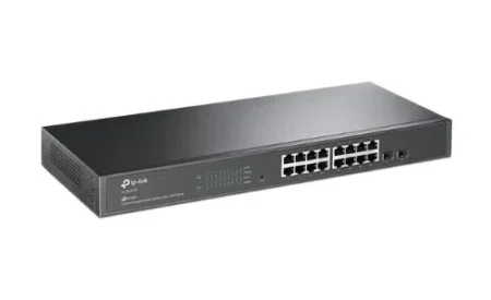 Jetstream 16-Port Gigabit Smar T Switch With 2 Gigabit Sfp Slots
