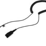 Jabra Cable Qd Macho - Rj-9 Macho 2 Metros Negro