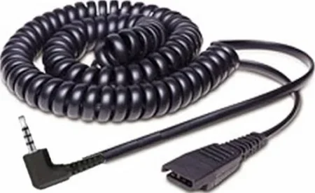 Jabra Cable Qd Macho – Rj-9 Macho 2 Metros Negro