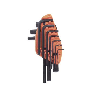 Juego De 10 Llaves Allen Hexagonales Epcom Powerline Ephl10A/Milimetrica/Con Portallaves Plastico.
