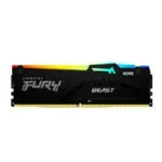 Memoria DDR5 32Gb 6000Mhz Kingston Kf560C30Bwek2-32 Fury Beast (2X16Gb)/Blanco/Dimm/Cl30/Expo