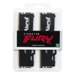 Memoria DDR5 32Gb 6000Mhz Kingston Fury Beast (2X16Gb)/Negro/Cl36/Rgb/Dimm/Expo/Kf560C36Bbe2Ak2-32