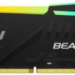 Memoria DDR5 32Gb 6000Mhz Kingston Fury Beast (2X16Gb)/Negro/Cl36/Rgb/Dimm/Expo/Kf560C36Bbe2Ak2-32