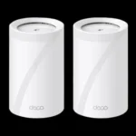 Kit De Router Inalambrico Mesh Tp-Link Deco-Be65-2Pack 5Ghz/Triple Banda/Puertos/2 Puerto 2.5 Gigabit WAN/LAN /4 Antenas Internas/Operacion Multi-Link Mlo/Administracion Mediante La App Deco (Ios/Android)/Homes