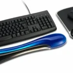 Kensington Descansa Munecas Duo Gel Azul/Negro