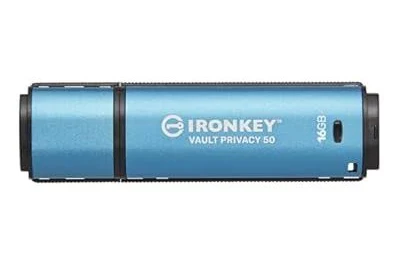 USB Kingston 16Gb Ironkey Vault Privacy 50 Aes-256 Encrypted Fips