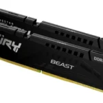 Memoria DDR5 64Gb 6000Mhz Kingston Fury Beast (2X32Gb)/Negro/Cl36/Xmp/Dimm/Kf560C36Bbek2-64