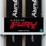 Memoria DDR5 64Gb 6000Mhz Kingston Fury Beast (2X32Gb)/Negro/Cl36/Xmp/Dimm/Kf560C36Bbek2-64
