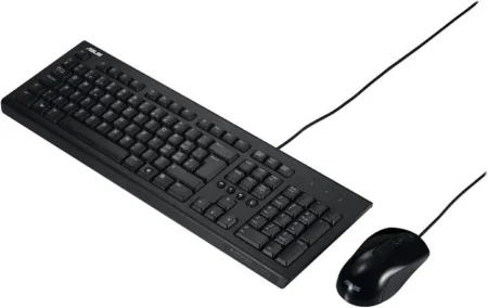 Kit Teclado Y Mouse ASUS U2000 Negro Alambrico USB