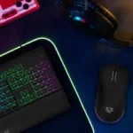 Kit Teclado Y Mouse Alambrico Balam Rush Br-936903 Squad Master Pro Ktm777, 12,800 Dpi, Anti-Ghosting, Español, Color Negro