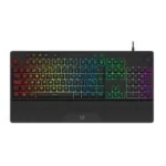 Kit Teclado Y Mouse Alambrico Balam Rush Br-936903 Squad Master Pro Ktm777, 12,800 Dpi, Anti-Ghosting, Español, Color Negro