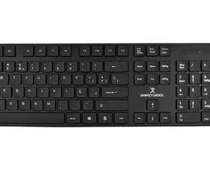 Kit Teclado 2.4ghz Bt Recargable Zebrary- Negro