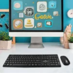 KIT TECLADO 2.4GHZ BT RECARGABLE ZEBRARY- NEGRO