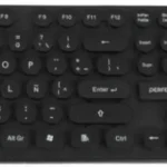 Kit Teclado Y Mouse Inalambrico Perfect Choice Pc-201052 Black Round/USB/1000 Dpi/Español/Color Negro