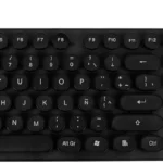 Kit Teclado Y Mouse Inalambrico Perfect Choice Pc-201052 Black Round/USB/1000 Dpi/Español/Color Negro