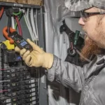 Kit De Amperimetro De Gancho Klein Tools Cl-120-Kit/Con Probador De Fase Y Divisor/Para Medir Corriente Sin Cortar El Cable/Corriente Ca De 400A