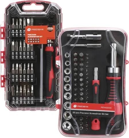 Kit De Herramientas Precision Kitprecision1/De Alta Calidad/65 Piezas Versatiles