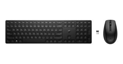 Combo Teclado Y Mouse Inalambri Co HP 655 Wireless USB-A Negro 1Yw