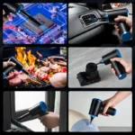 Kit De Limpieza Jorking Inalambrico/10 Piezas/USB/91000Rpm/7500Mah/Kit1091000Rpm