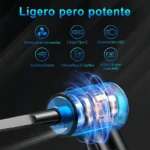 Kit De Limpieza Jorking Inalambrico/10 Piezas/USB/91000Rpm/7500Mah/Kit1091000Rpm