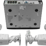Qian Kit De Videovigilancia N08 Sco Duro 1Tb IP Bullet 5 Mp 30M Ir