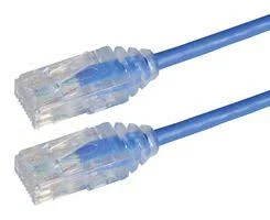 Cable 0.9M De Red Cat6A Azul Snagless PoE 100W RJ45