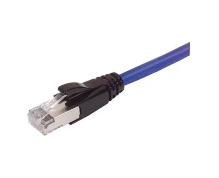 Cable 2.7M De Red Cat6A Negro Snagless PoE 100W RJ45