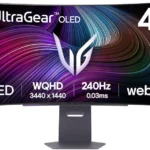 MONITOR LG ULTRAGEAR OLED 45 PULGADAS CURVO WQHD 240 HZ WEBOS