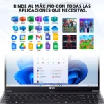 Laptop Acer Aspire Go 15 15.3"/Intel Core I5-1334U/8Gb RAM/256Gb SSD/USB/HDMI/1920X1200 /Win 11 Home/Negro/Nx.j50Aa.003-Row