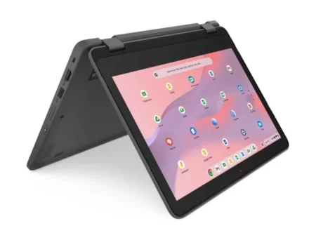 Lenovo 300E G4, Media Tek Mt8186 (2Ghz, 256Kb), 11.6″ 1366X768 Touch, 8Gb, 64Gbemmc, Chrome OS, 1Yr.