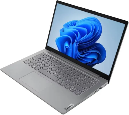 Laptop Lenovo V14 G4 Amn 14″/AMD Ryzen 3 7320U/16Gb RAM/512Gb SSD/HDMI/USB/Rj-45/1920X1080/Win 11 Home/Gris/82Yt0100Lm