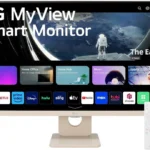 MONITOR SMART LG MYVIEW DE 27 PULGADAS FHD IPS CON WEBOS BEIGE