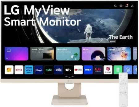 MONITOR SMART LG MYVIEW DE 27 PULGADAS FHD IPS CON WEBOS BEIGE