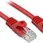 Cable 15.2M Gigabit Ethernet Red Cat6 Utp RJ45 Moldeado Rojo .