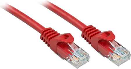 Cable 15.2M Gigabit Ethernet Red Cat6 Utp RJ45 Moldeado Rojo .