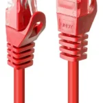 Cable 15.2M Gigabit Ethernet Red Cat6 Utp RJ45 Moldeado Rojo .