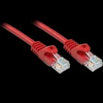 Cable 15.2M Gigabit Ethernet Red Cat6 Utp RJ45 Moldeado Rojo .