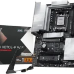 Mb MSI Pro X870E-P WiFi/Am5/DDR5/HDMI/Wi-Fi 7/8200Mts/M.2/Audio HD/ATX