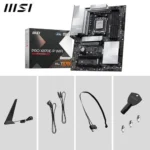 Mb MSI Pro X870E-P WiFi/Am5/DDR5/HDMI/Wi-Fi 7/8200Mts/M.2/Audio HD/ATX