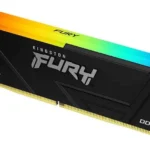 Memoria DDR4 32Gb 3200Mhz Kingston Fury Beast(2X16Gb)/Negro/Non-ECC/Cl16/Xmp/Dimm/Rgb/Kf432C16Bb12Ak2/32