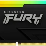 Memoria DDR4 32Gb 3200Mhz Kingston Fury Beast(2X16Gb)/Negro/Non-ECC/Cl16/Xmp/Dimm/Rgb/Kf432C16Bb12Ak2/32