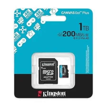 Kingston Memoria 1Tb Microsdxc Canvas Go Plus A2 U3 Sin Adp