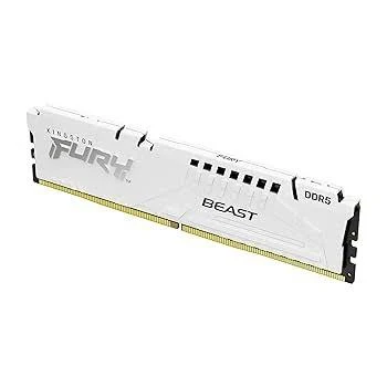 Memoria DDR5 64Gb 6000Mhz Kingston Kf560C36Bwek2-64 Fury Beast (2X32Gb)/Blanca/Cl36/Xmp/Expo
